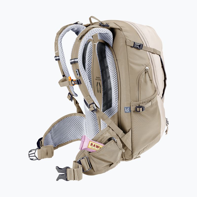 Rucsac de ciclism pentru femei deuter Trans Alpine 22 l SL alu/greystone 13