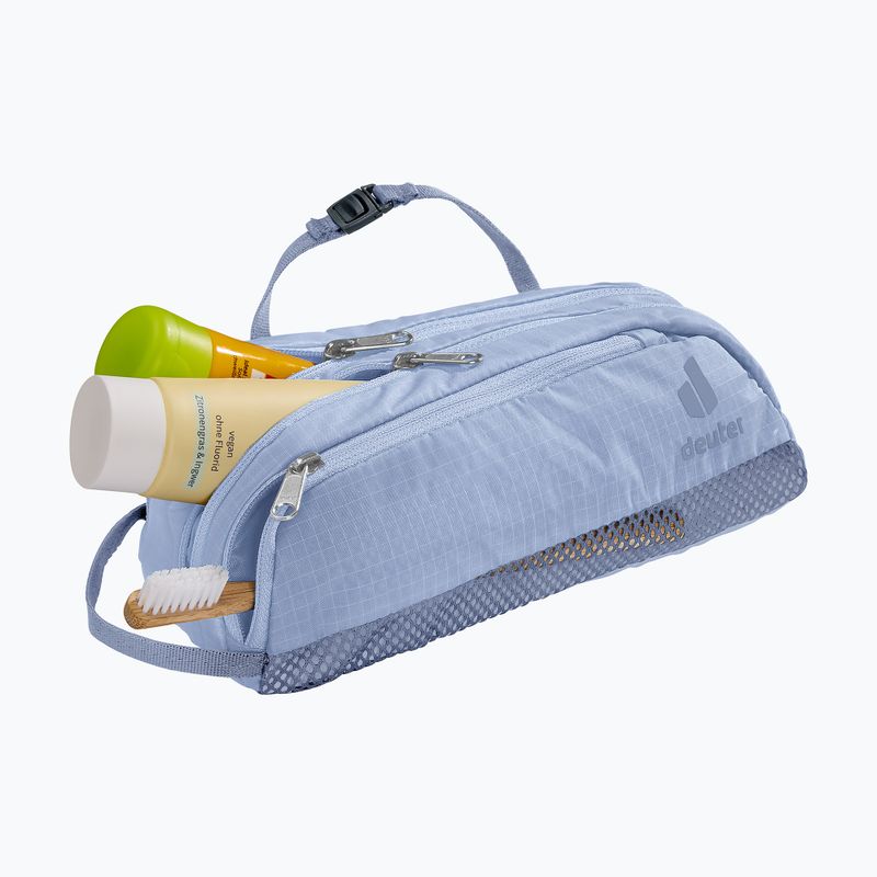 Geantă de cosmetice deuter Wash Bag Tour II polar/bluejay 2