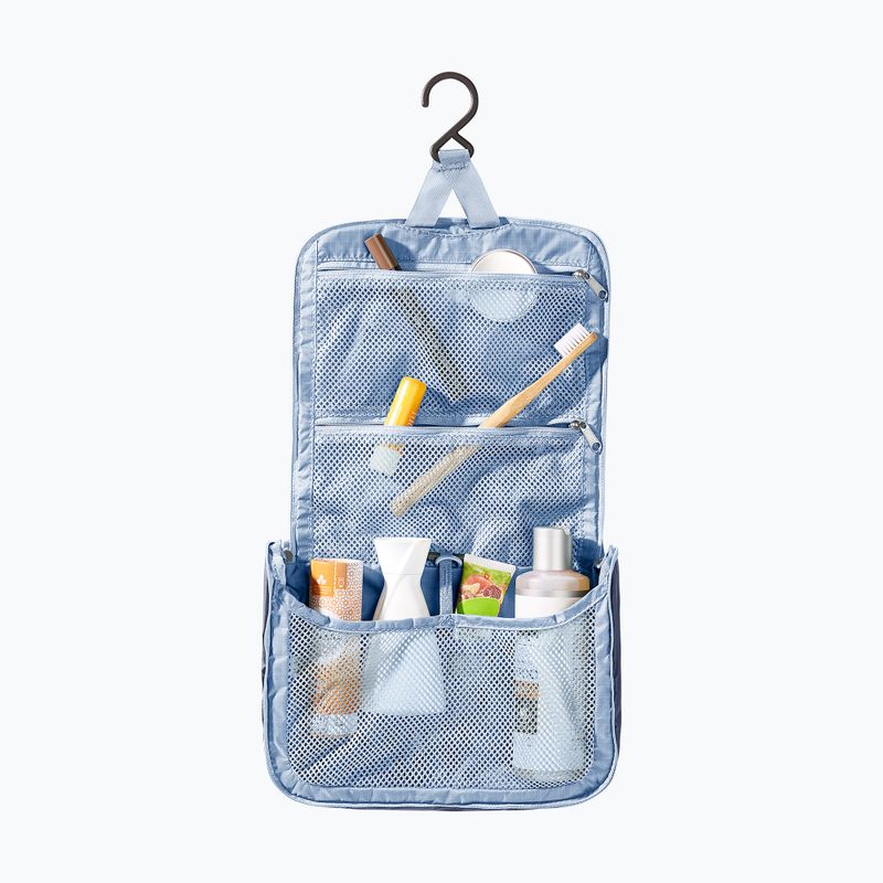 Geantă cosmetică de voiaj Deuter Wash Center Lite II polar/bluejay 2