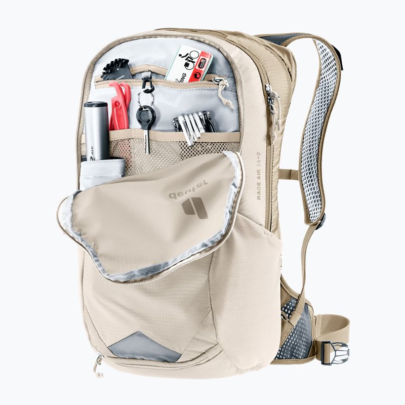 Rucsac de ciclism deuter Race Air 14 + 3 l alu/greystone 11