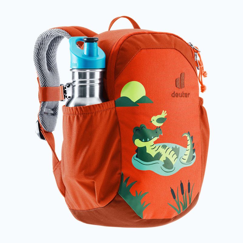Rucsac turism pentru copii deuter Pico flame/brick 3
