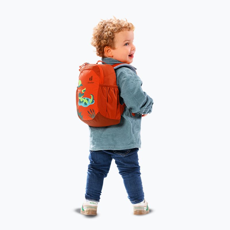 Rucsac turism pentru copii deuter Pico flame/brick 7
