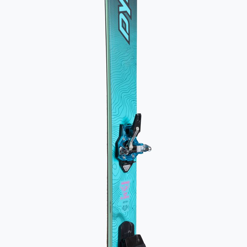 Schiuri DYNAFIT Seven Summits W + Radical Long Travel albastru-roz pentru femei 08-0000048495 6