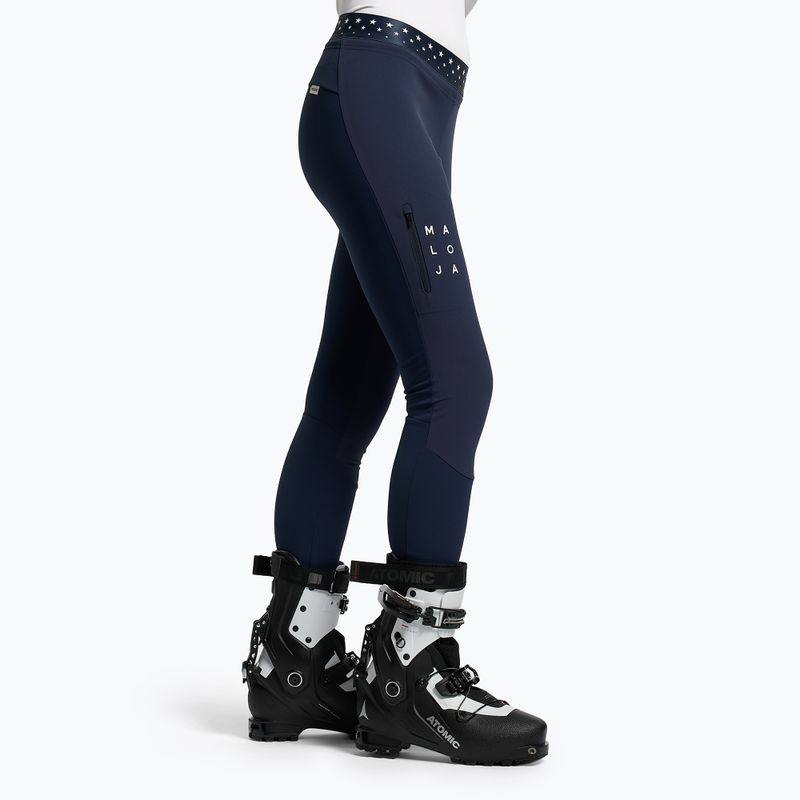 Pantaloni de schi pentru femei Maloja DagaM, bleumarin, 32126-1-8325 3