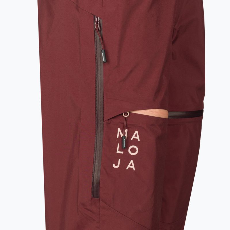 Pantaloni de schi pentru femei Maloja W’S MaleachiM, maro, 32102 14
