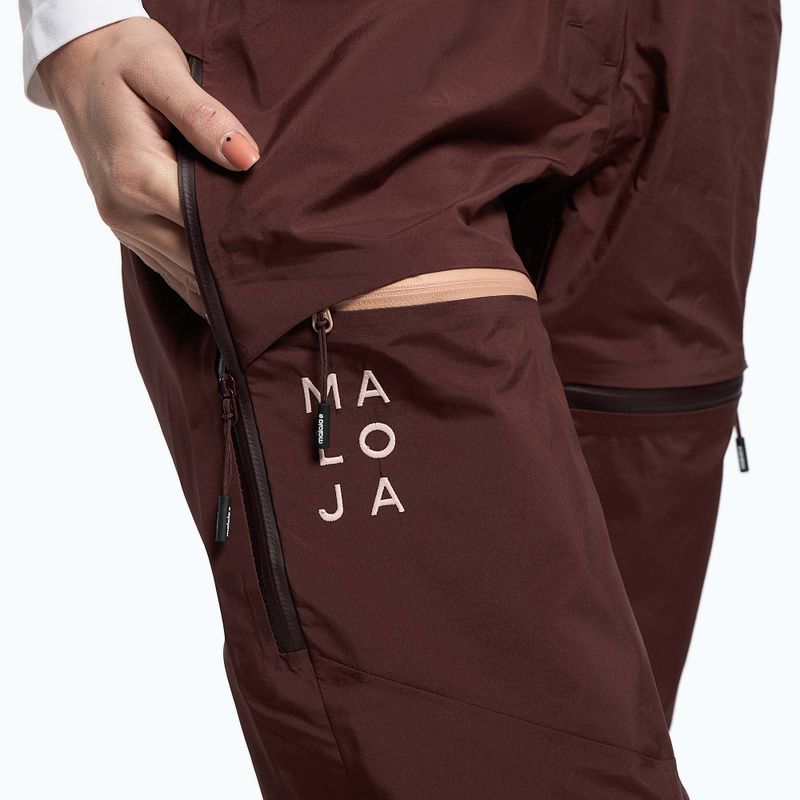 Pantaloni de schi pentru femei Maloja W’S MaleachiM, maro, 32102 7