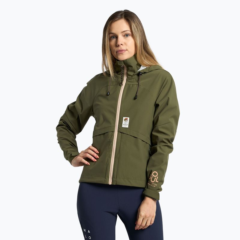Jachetă multisport pentru femei Maloja W’S KranzmoosM, verde, 32145-1-0560