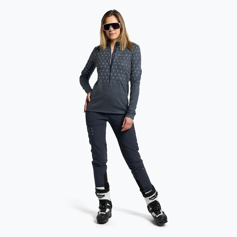 Pantaloni de schi pentru femei Maloja W’S HeatherM, albastru, 32112 1 8325 2