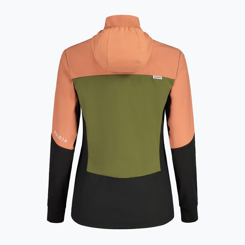 Maloja NeshaM jachetă softshell pentru femei negru-verde 34133-1-0821 5