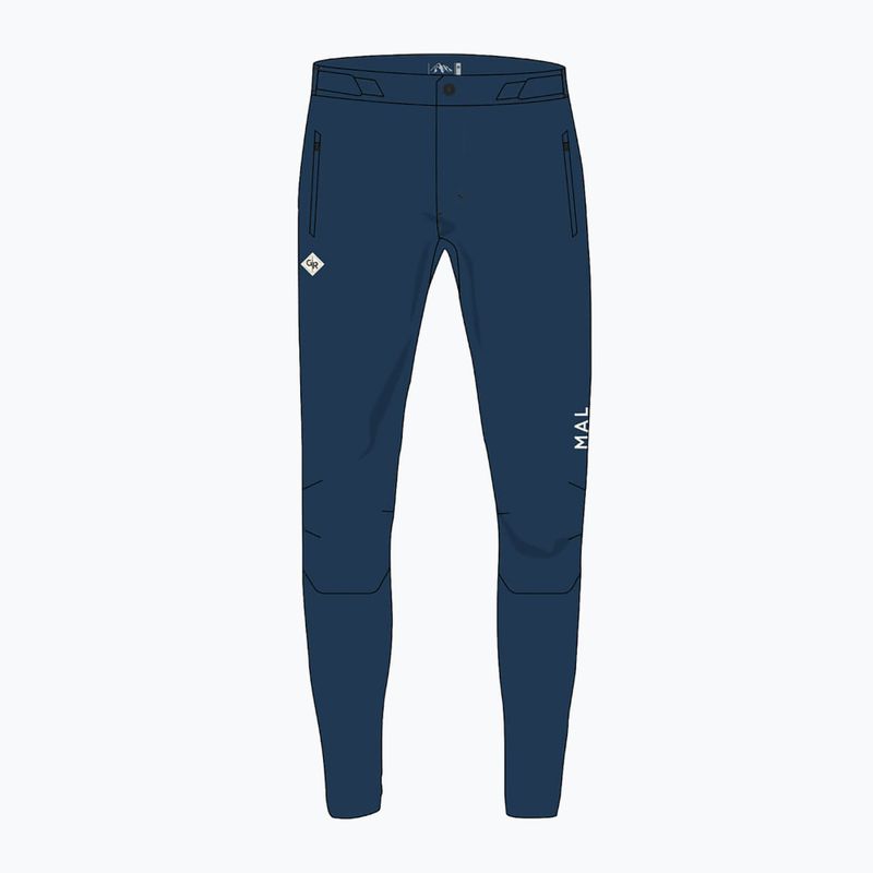 Pantaloni bărbați Maloja BrinzulM softshell albastru marin 34233 5