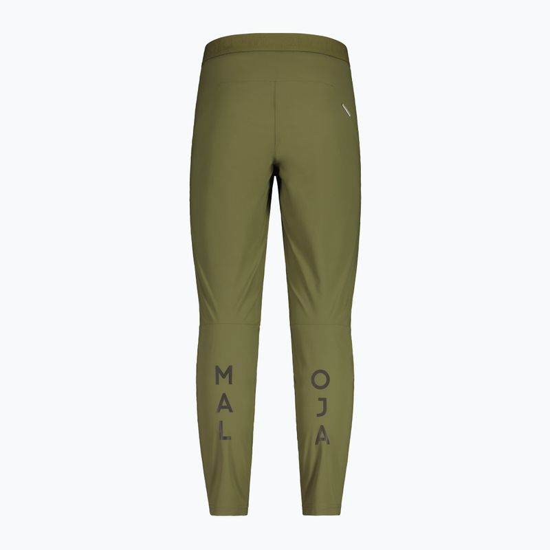 Pantaloni de schi fond pentru bărbați Maloja GlenoM verde 34234-1-0560 2