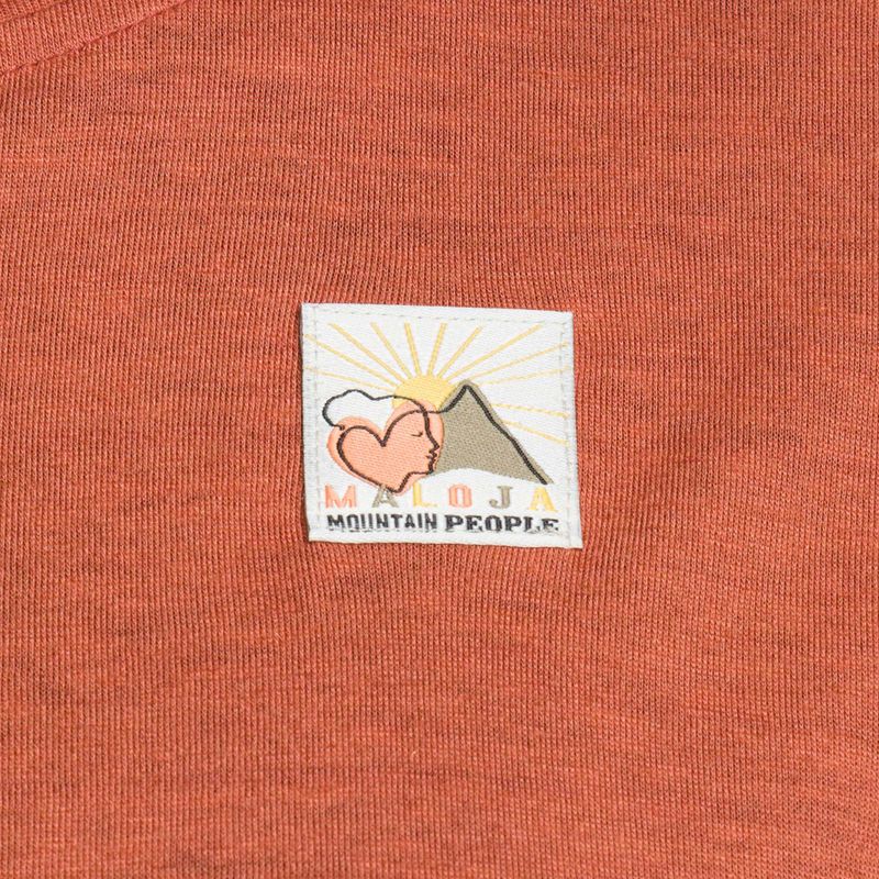 Tricou de trekking pentru femei Maloja SonnsteinM portocaliu 35114 3