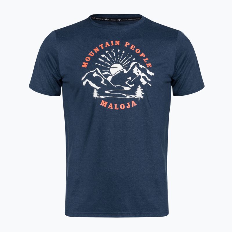 Tricou de cățărat pentru bărbați Maloja UntersbergM bleumarin 35218