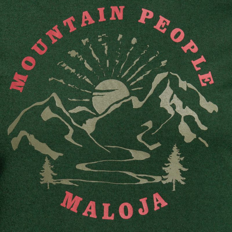 Tricou de cățărat pentru bărbați Maloja UntersbergM verde 35218 3