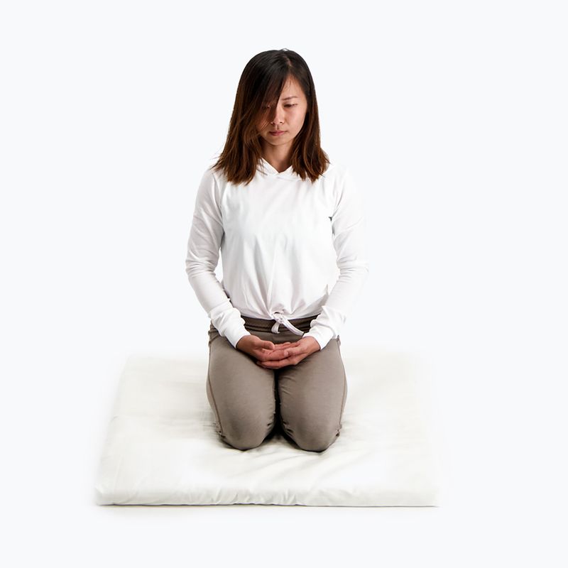 Pernă de meditare JadeYoga Prolana Meditation Pad Zabuton natural 5