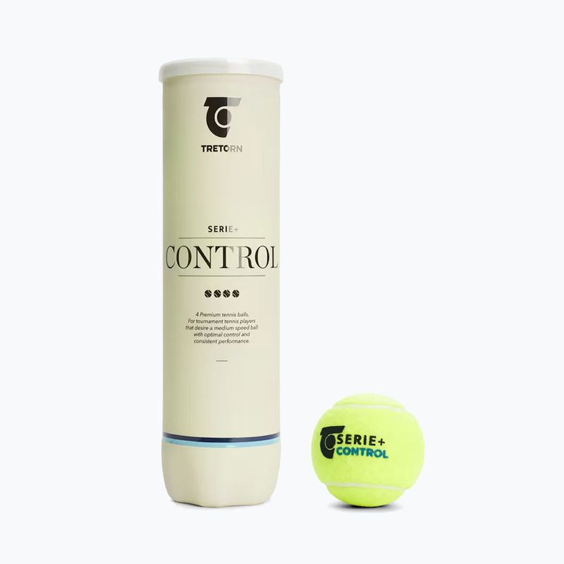 Mingi de tenis Tretorn Serie+ 4 buc. galben 3T012 474377 X18