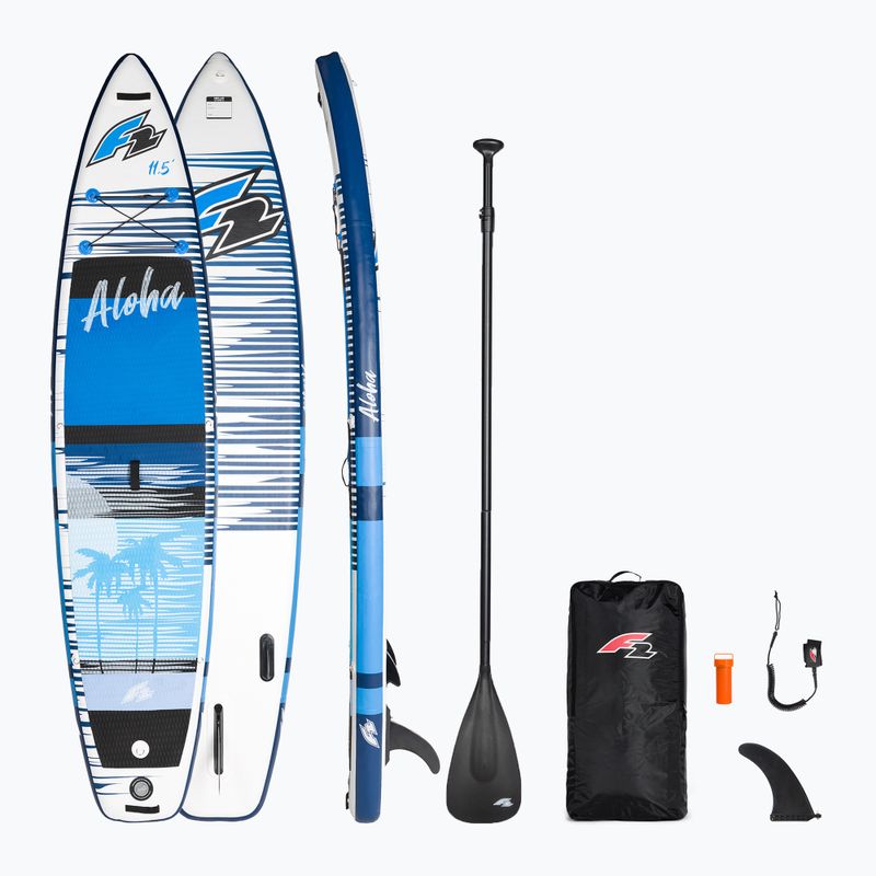 SUP bord F2 Aloha 11'4''' albastru 801694