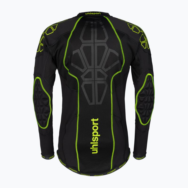 Uhlsport tricou de fotbal pentru bărbați Bionikframe negru 2