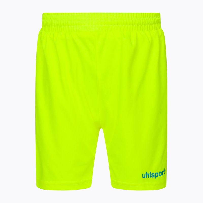 Pantaloni scurți de fotbal pentru copii Uhlsport Center Basic galben 100334223