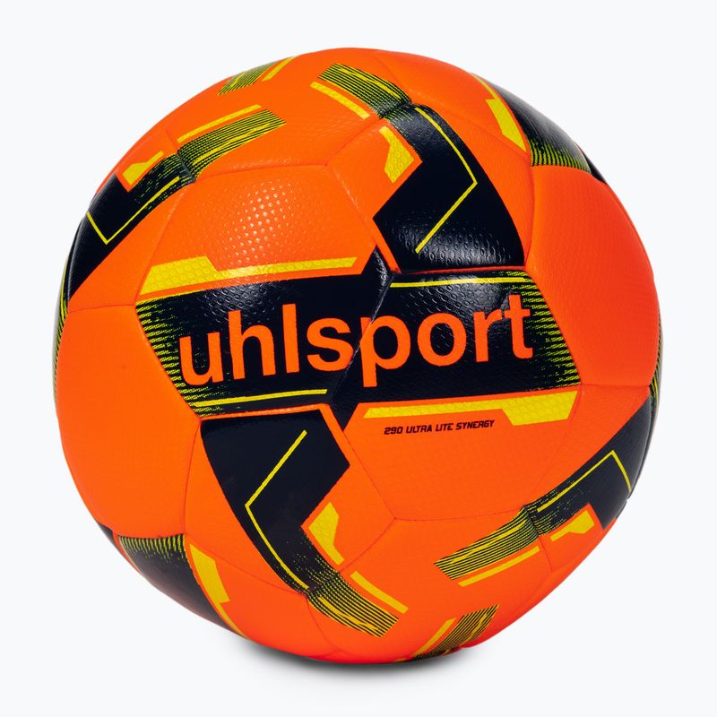 Minge de fotbal pentru copii uhlsport 290 Ultra Lite Synergy portocaliu 100172201