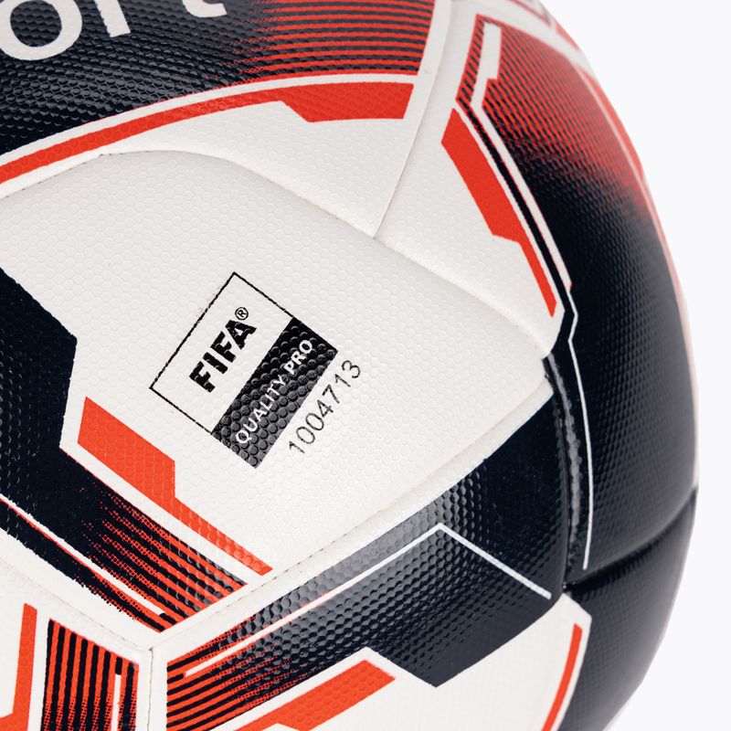 Minge de fotbal  uhlsport Match Addglue white/navy/fluo red rozmiar 5 3