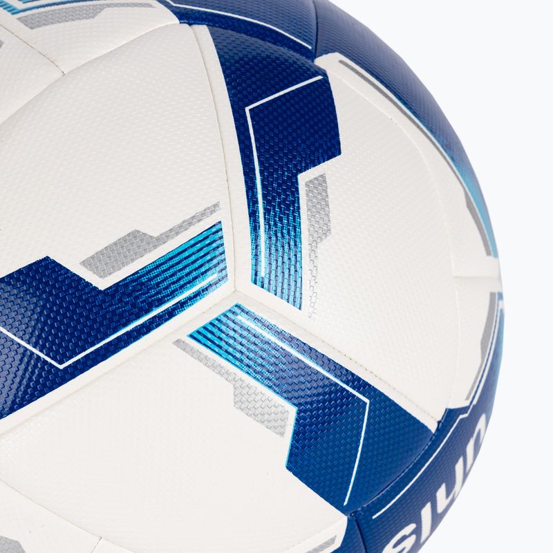 Minge de fotbal uhlsport Attack Addglue white/royal/blue mărime 4