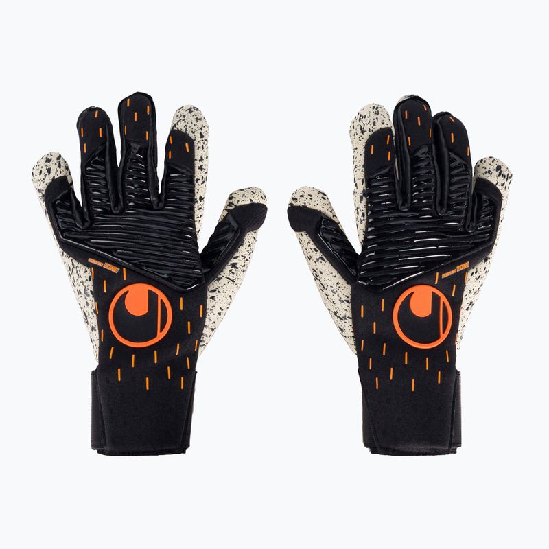 Mănuși de portar Uhlsport Speed Contact Supergrip+ negru-albe 101125801