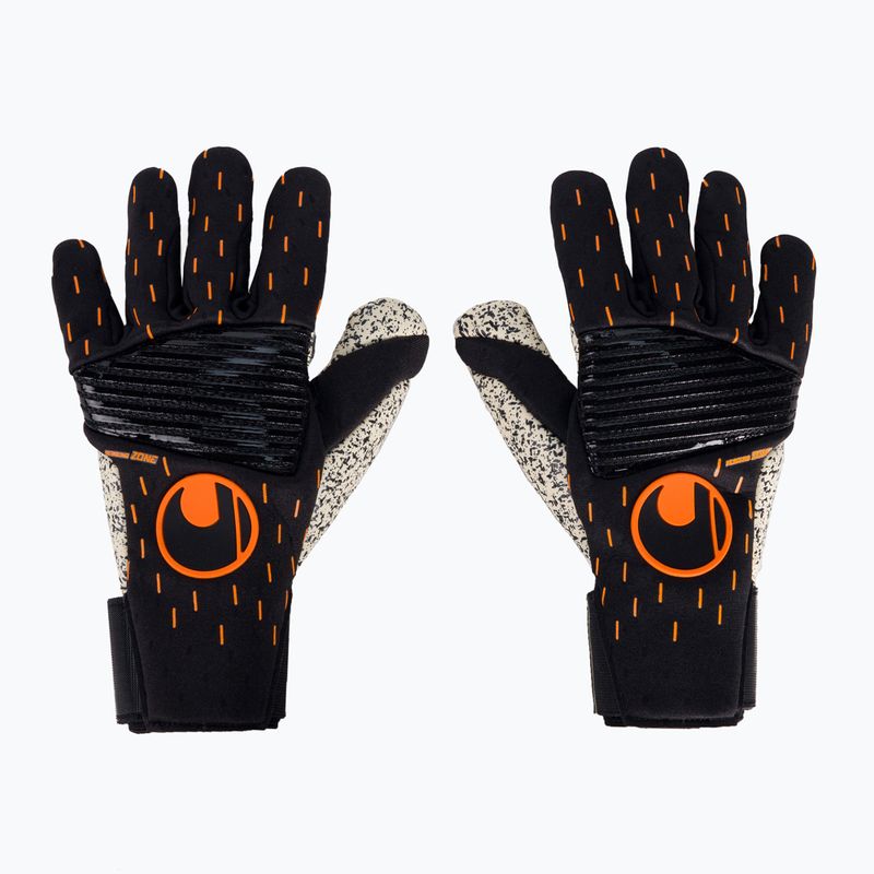 Mănuși de portar Uhlsport Speed Contact Supergrip+ Reflex negru-albe 101125901