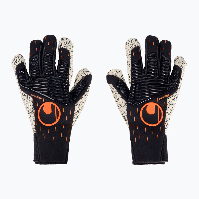 Mănuși de portar Uhlsport Speed Contact Supergrip+ Hn negru-albe 101126101