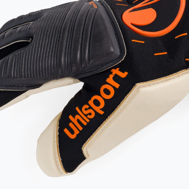 Mănuși de portar Uhlsport Speed Contact Absolutgrip Reflex negru-albe 101126201 3