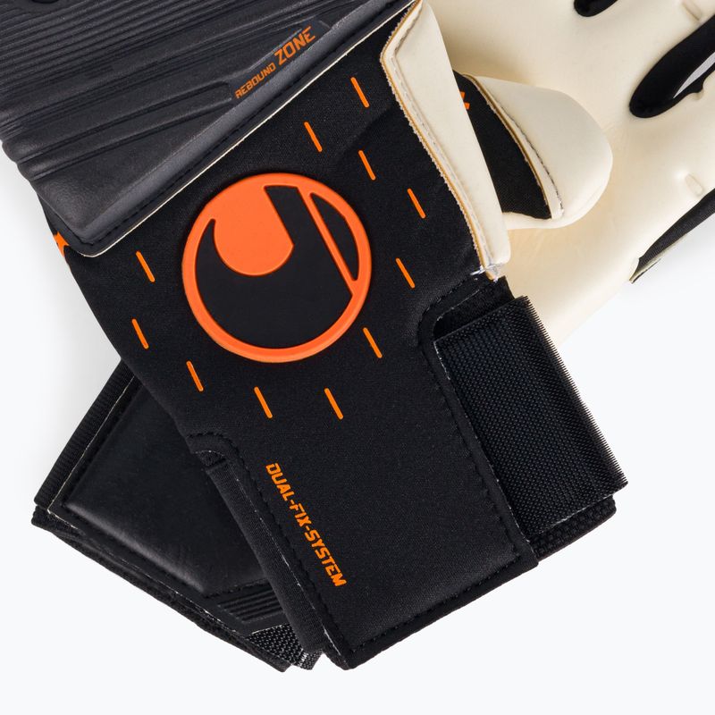 Mănuși de portar Uhlsport Speed Contact Absolutgrip Reflex negru-albe 101126201 4