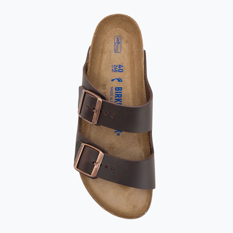 Papuci BIRKENSTOCK Arizona LEOI Narrow habana 5