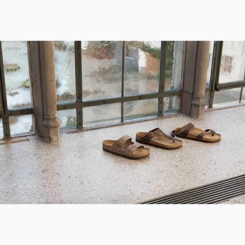 Papuci BIRKENSTOCK Arizona LEOI Regular tabacco brown 4