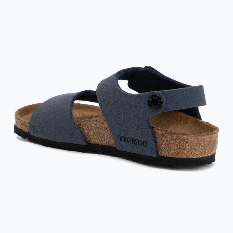 Sandale pentru copii BIRKENSTOCK New York Birkibuc Narrow navy 3