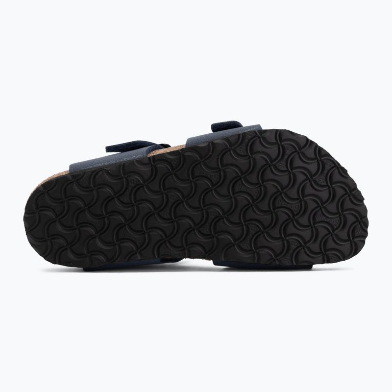 Sandale pentru copii BIRKENSTOCK New York Birkibuc Narrow navy 4