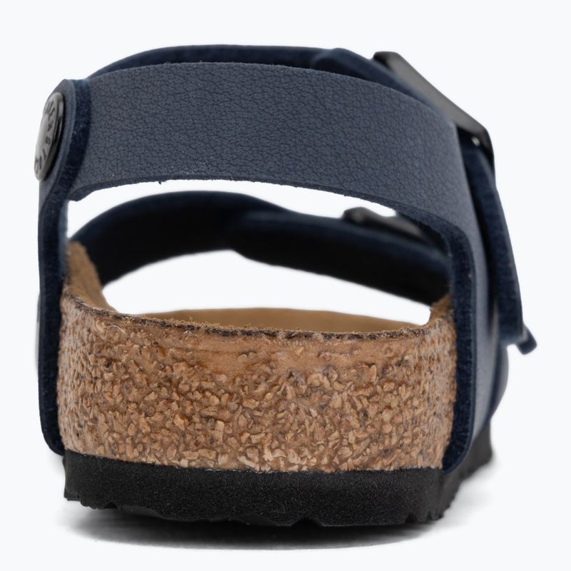 Sandale pentru copii BIRKENSTOCK New York Birkibuc Narrow navy 6