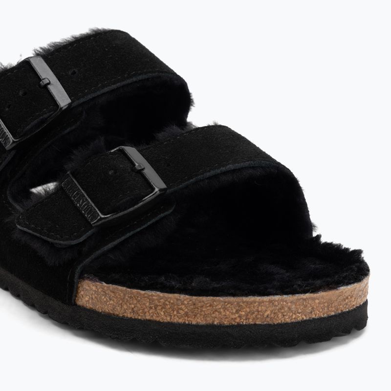 Papuci BIRKENSTOCK Arizona Shearling SL Regular black 7