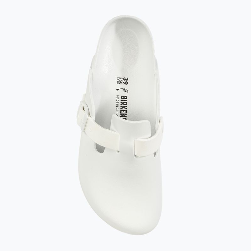 Papuci BIRKENSTOCK Boston EVA Narrow white 5