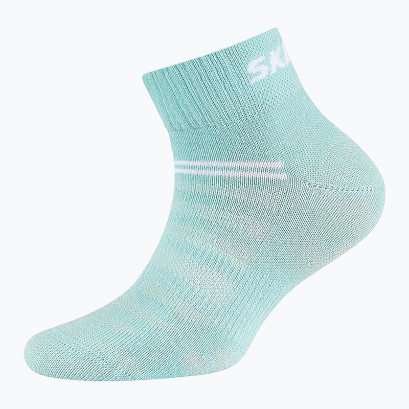 Șosete pentru copii Skechers Mesh Ventilation Quarter 5 pairs rainbow