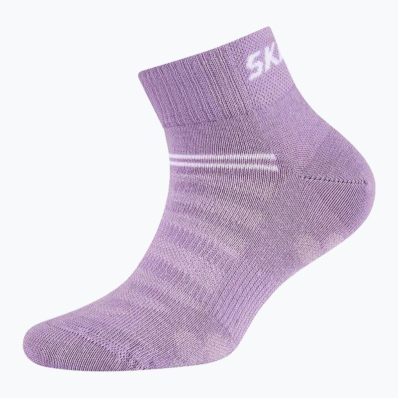 Șosete pentru copii Skechers Mesh Ventilation Quarter 5 pairs rainbow