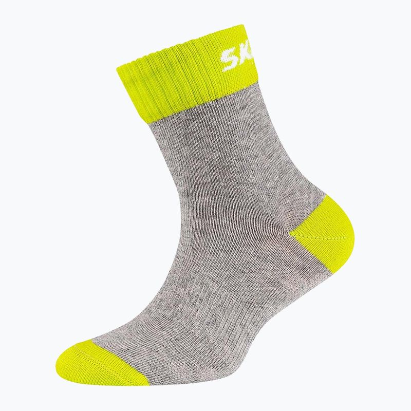 Șosete pentru copii Skechers Mesh Ventilation acid lime    Noutate