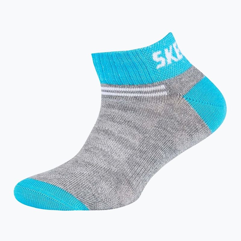 Șosete pentru copii Skechers Mesh Ventilation Sneaker 5 pairs acid lime
