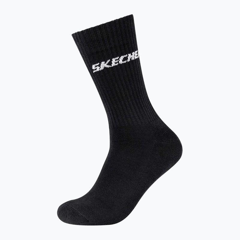 Șosete Skechers Cushioned Long Tennis 3 pairs black 2