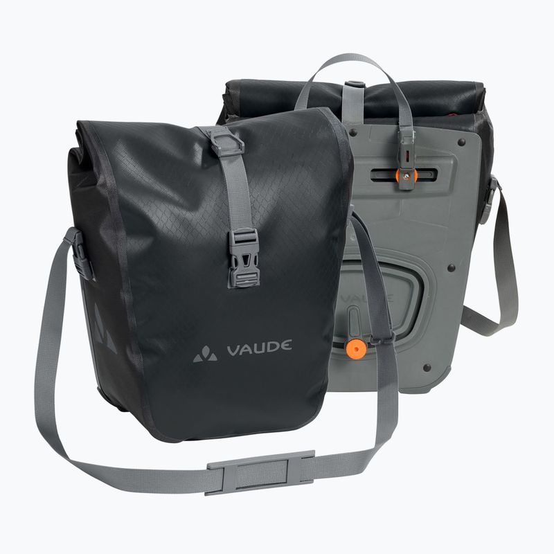 VAUDE Aqua Front 28 l negru negru cufere de biciclete pentru rafturi