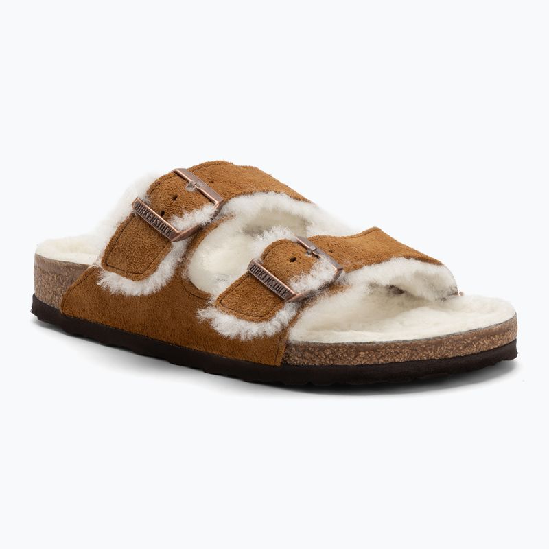 Papuci BIRKENSTOCK Arizona Shearling SL Regular mink