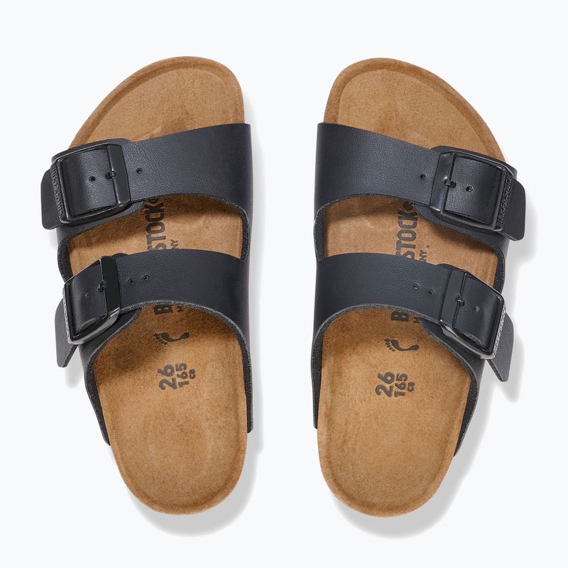 Șlapi pentru copii BIRKENSTOCK Arizona Kids Birko-Flor black 3