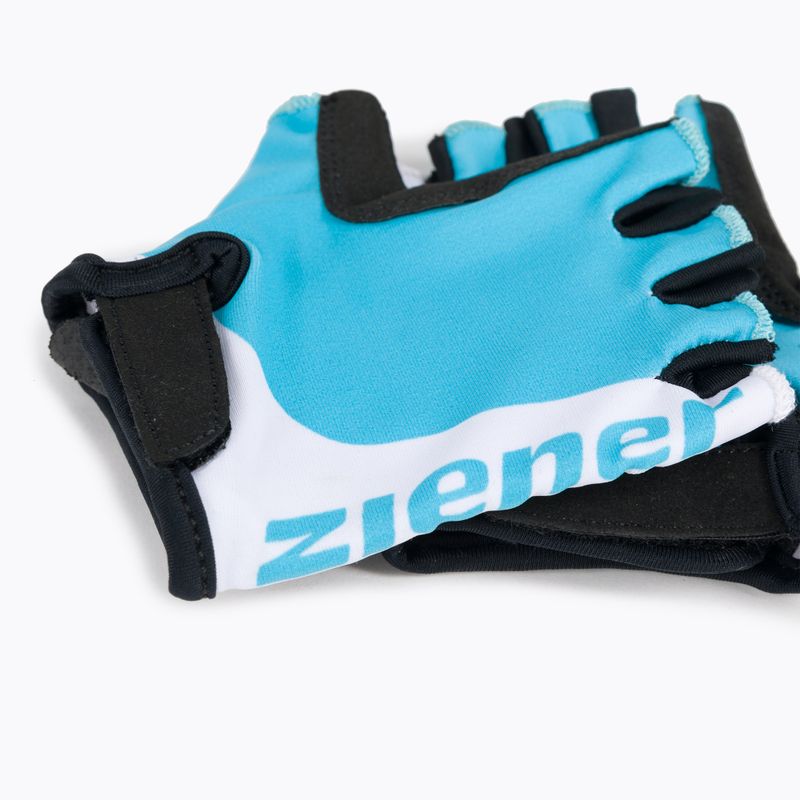 Mănuși de ciclism pentru copii ZEINER MTB Corrie Junior albastru și alb Z-178535 4
