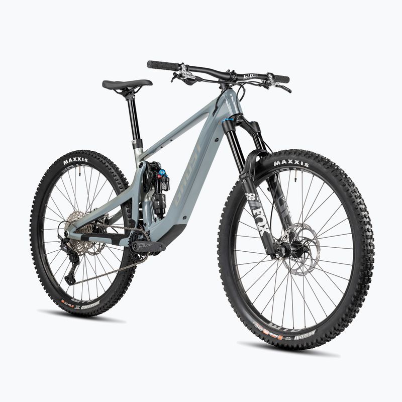 Bicicletă electrică GHOST Path Riot Advanced 430Wh grey/pearl light grey glossy 2