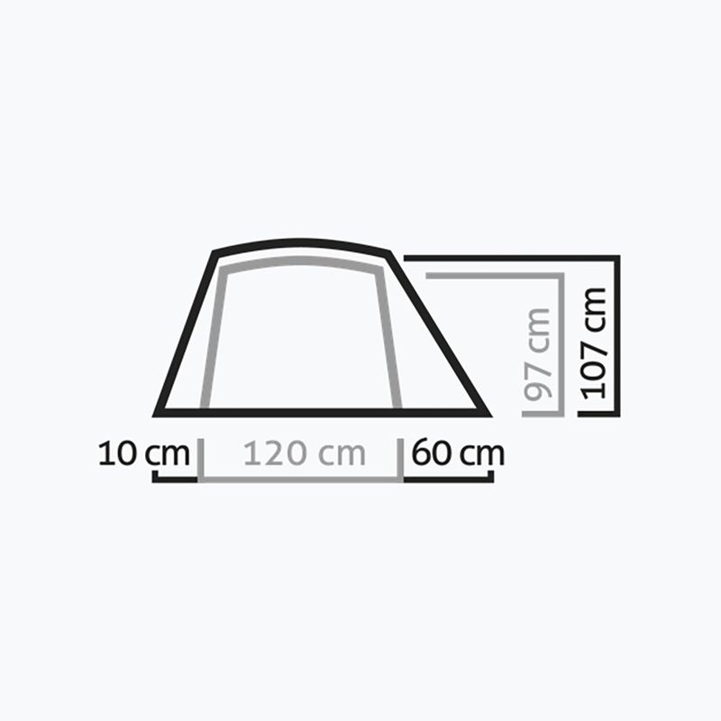 Salewa Micra II verde 00-0000005715 Cort de trekking pentru 2 persoane 2