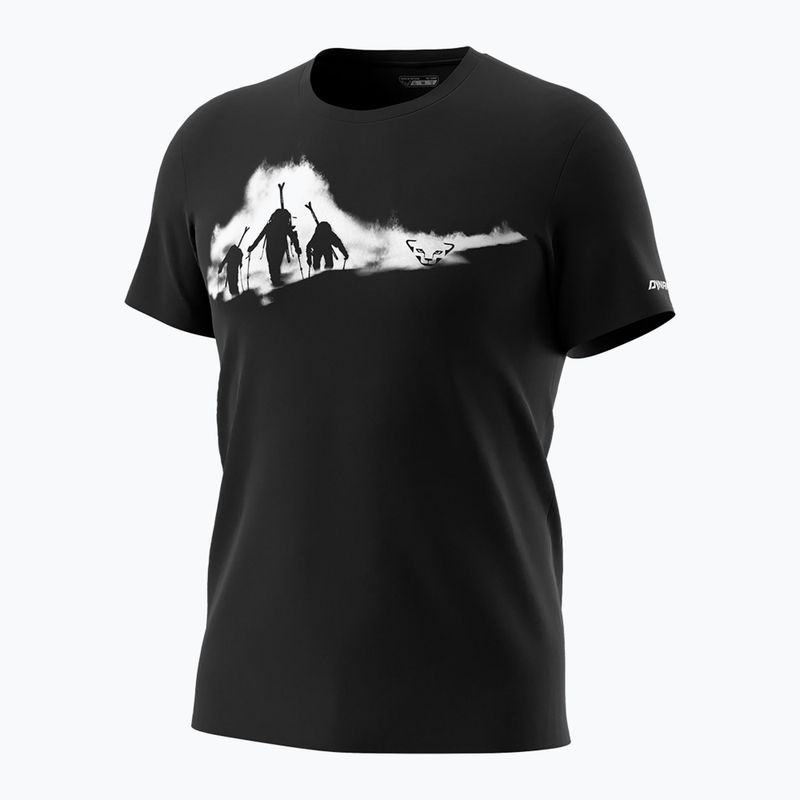Tricou pentru bărbați DYNAFIT Graphic CO negru/negru/ascentuat 5